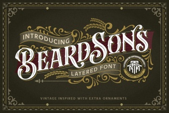 Beardsons Font: Modern Design Versatility