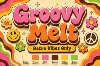 Groovy Melt Font: Design Ideas for Creative Projects