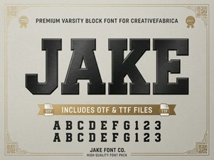 Discover Jake Font for Creative Design Projects