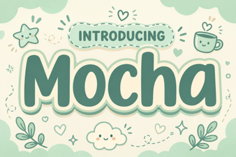 Design Projects with Motcha Font