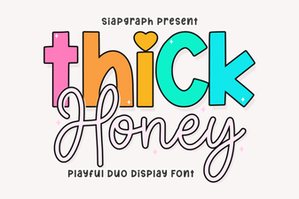 Thick Honey Duo Font: Style & Usability Guide